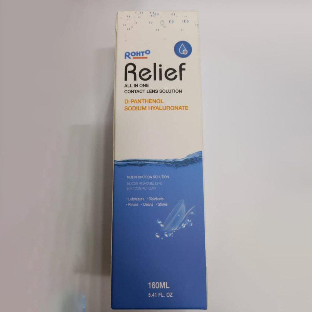 محلول نگهداری و شستشو Relief 160ml - Image 1