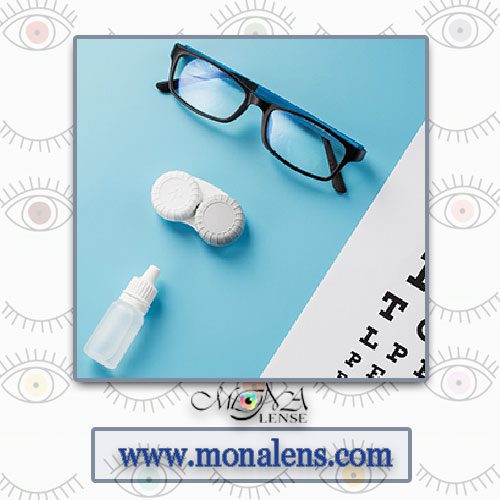 تفاوت نمره عینک و لنز