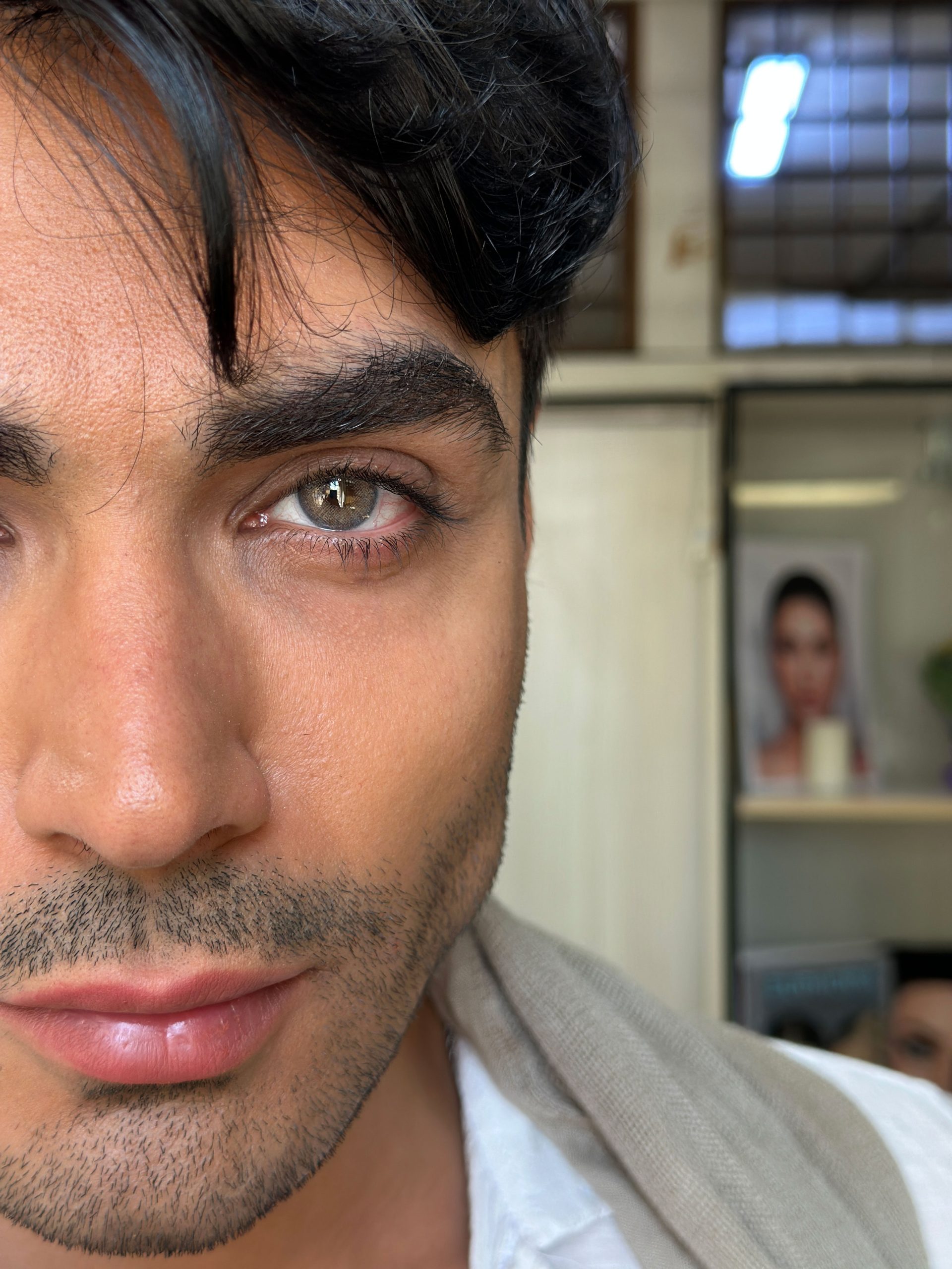 Linen-gray-3 راشل - Linen gray - Image 1