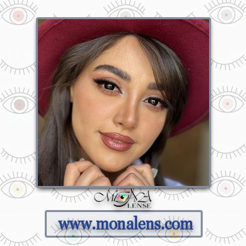 لنز چشم مشکی